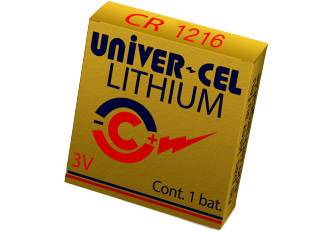 B.5 Piles Univer-cel lithium CR1216
