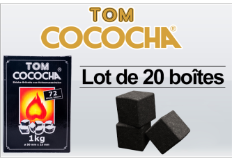 Lot 20 x B.1kg Charbon Tom Cococha Gold